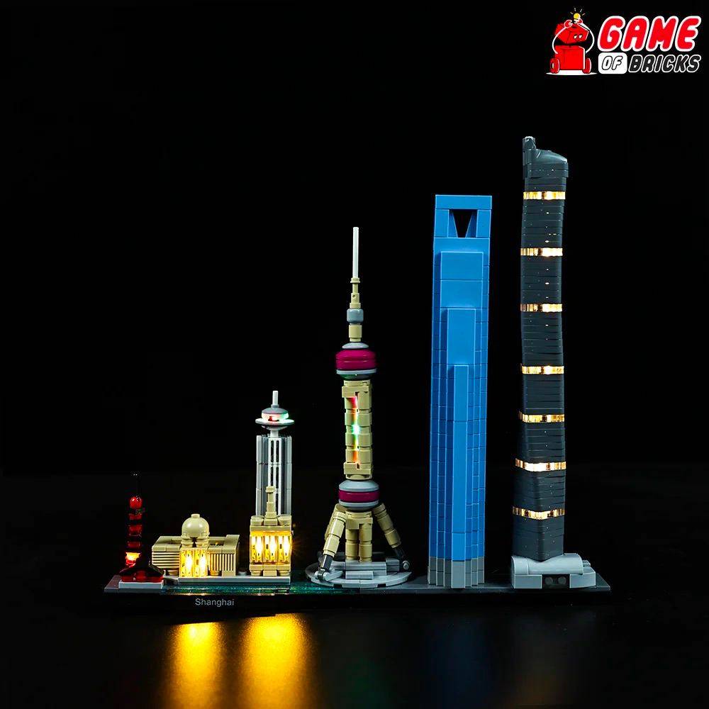 Explore the Beauty of Shanghai with the LEGO Shanghai 21039 Set– Game ...